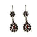 Bohemian Garnet Earring "Andrea"