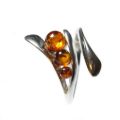 Baltic Amber Adjustable Ring "Gabriela"
