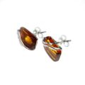 Baltic Honey Amber Earrings "Ewa"