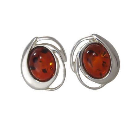 Baltic Honey Amber Earrings "Marcelina"