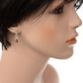 Baltic Honey Amber Earrings "Tricia"