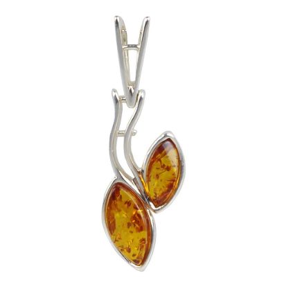 Baltic Honey Amber Pendant "Julianne"