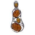 Baltic Honey Amber Pendant "Taylor"