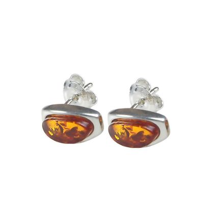 Amber Earrings Silver main picture