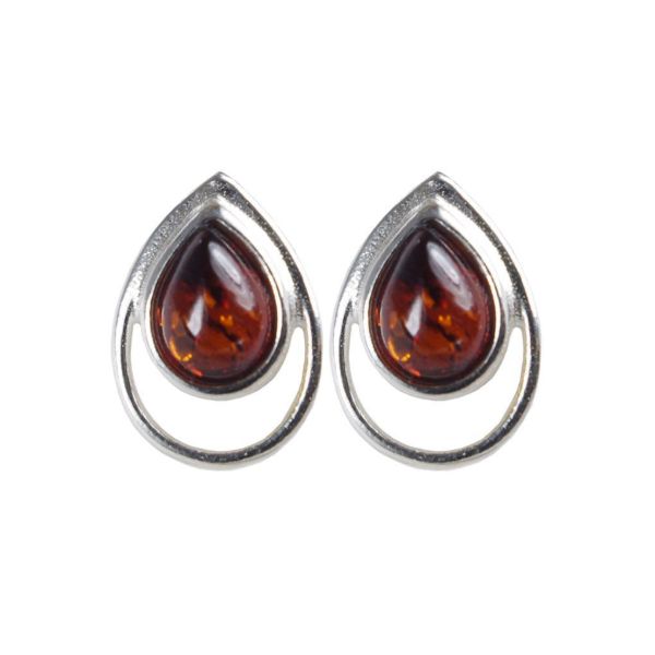 Baltic Honey Amber Earrings "Lina"