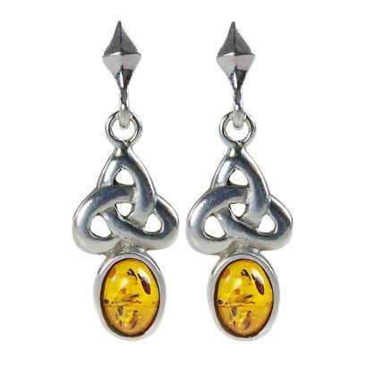 Baltic Honey Amber Earrings "Theresa"