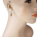 Baltic Honey Amber Earrings "Theresa"