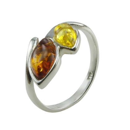 Amber Adjustable Ring "Maja"