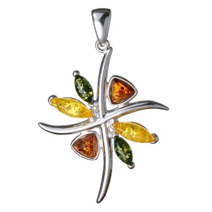 Baltic Amber Pendant "Evelyn"