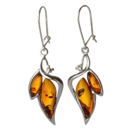 Baltic Honey Amber Earrings "Charlotte"