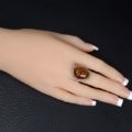 Baltic Honey Amber Classic Oval Ring