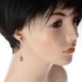Baltic Honey Amber Earrings "Ariana"