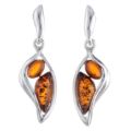Baltic Honey Amber Earrings "Stella"
