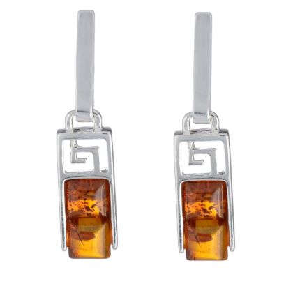 Baltic Honey Amber Earrings "Aretha"