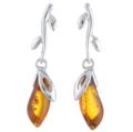 Baltic Honey Amber Earrings "Daria"