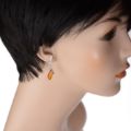 Baltic Honey Amber Earrings "Daria"
