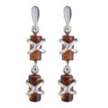 Baltic Honey Amber Earrings "Gina"