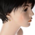 Baltic Honey Amber Earrings "Serenity"
