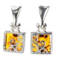 Baltic Honey Amber Earrings "Florence"