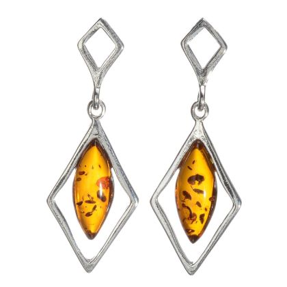 Baltic Honey Amber Earrings "Rosalie"