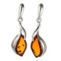 Baltic Honey Amber Earrings "Elsie"