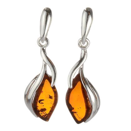 Baltic Honey Amber Earrings "Elsie"