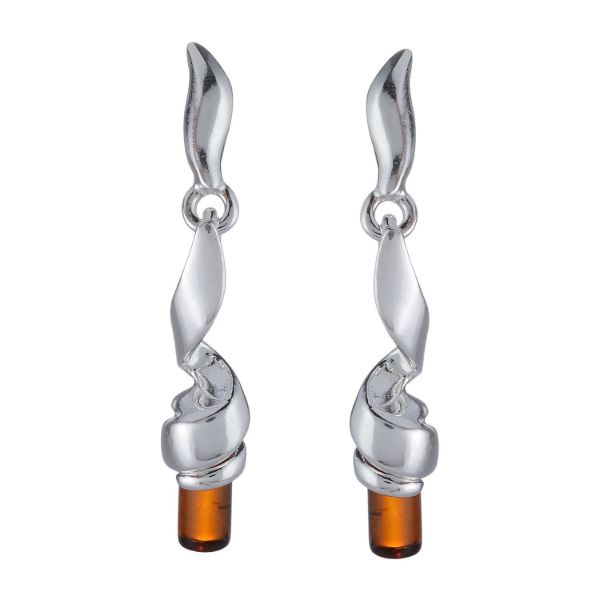 Baltic Honey Amber Earrings "Eva"