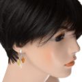Baltic Honey Amber Earrings "Jennifer"