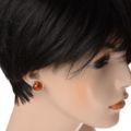 Sterling Silver and Baltic Honey Amber Earrings "Savannah"