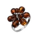 Baltic Amber Ring "Alexa"