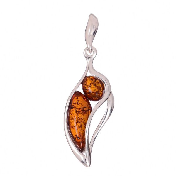 Baltic Amber Pendant "Stella"