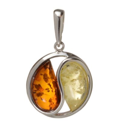 Baltic Honey and Lemon Amber Pendant