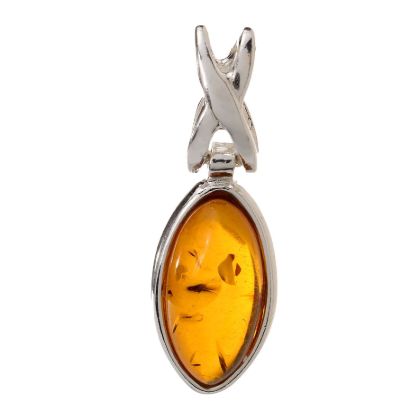 Baltic Honey Amber Pendant "Sunny"