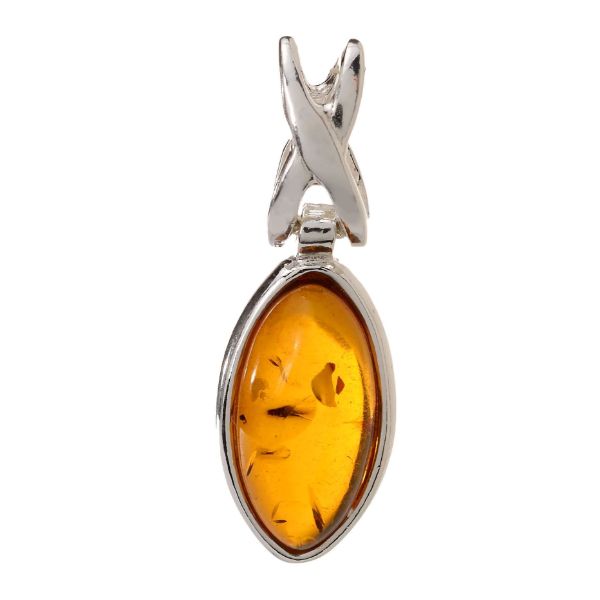 Baltic Honey Amber Pendant "Sunny"