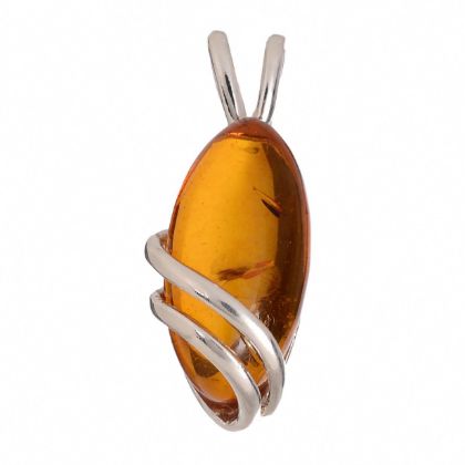 Baltic Honey Amber Pendant "Darcie"