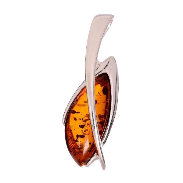 Baltic Amber Honey Pendant "Lena"