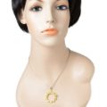 "Carrie" Baltic Butterscotch Amber Pendant in Sterling Silver