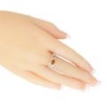 "Lucy" Baltic Amber Ring in Sterling Silver