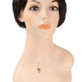 Sterling Silver and Baltic Amber Pendant "Charlotte"