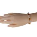 Sterling Silver Honey Baltic Amber Bracelet "Monique", Amber Jewelry Collection