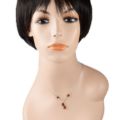 Sterling Silver and Baltic Honey Amber Necklace "Ines"