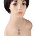 Sterling Silver and Baltic Honey Amber Pendant Necklace "Willow"