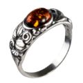 amber stone ring main