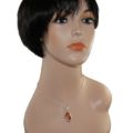 Sterling Silver Baltic Amber Pendant "Ava"