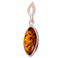 Baltic Honey Amber Pendant "Fawn"
