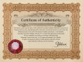 Bohemian Garnet Ziklars Certificate