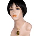 Gold Plated 925 Sterling Silver Green Pear Shaped Baltic Amber Pendant