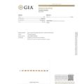 GIA identification report certifying genuine Baltic amber stones for Gemma bracelet, showing oval cabochon amber details and Gemological Institute of America authentication