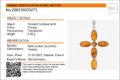 Amber Experts authenticity certificate for genuine Baltic amber jewelry with laboratory identification and certification details.