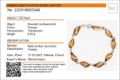 Sterling Silver Honey Baltic Amber Bracelet, Amber Jewelry Collection